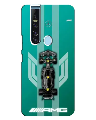Чехол для TECNO Camon 15 Pro с картинкой «Mercedes AMG Petronas»