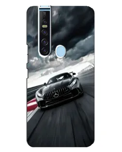 Чехол для TECNO Camon 15 Pro с картинкой «Гоночный Mercedes AMG»
