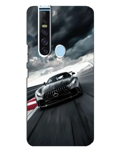 Чехол для TECNO Camon 15 Pro с картинкой «Гоночный Mercedes AMG»