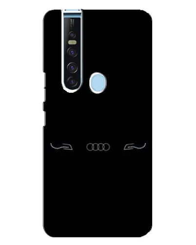 Чехол для TECNO Camon 15 Pro с картинкой «Audi — световой подпись»