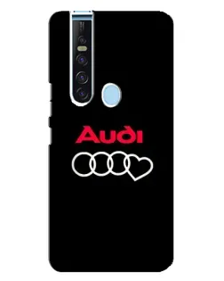 Чехол для TECNO Camon 15 Pro с картинкой «Логотип Audi Heart»