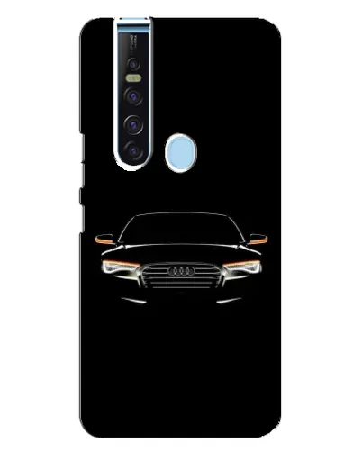 Чехол для TECNO Camon 15 Pro с картинкой «Audi — ночной контур»