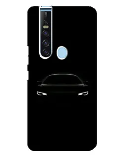 Чехол для TECNO Camon 15 Pro с картинкой «Взгляд Audi в темноте»