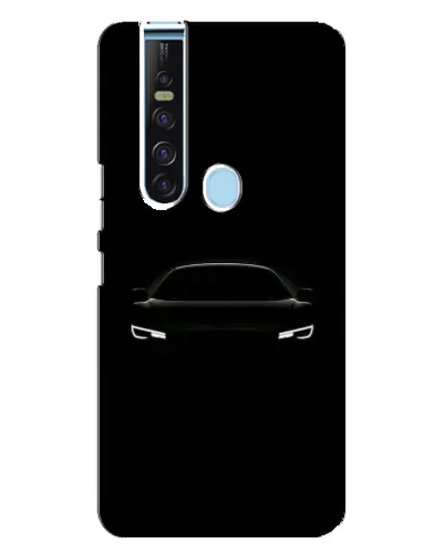 Чехол для TECNO Camon 15 Pro с картинкой «Взгляд Audi в темноте»