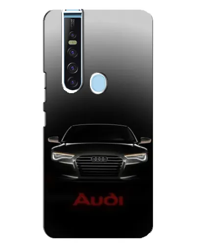 Чехол для TECNO Camon 15 Pro с картинкой «Audi — градиентный контур»