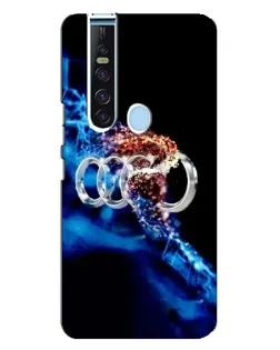 Чехол для TECNO Camon 15 Pro с картинкой «Энергия лого Audi»