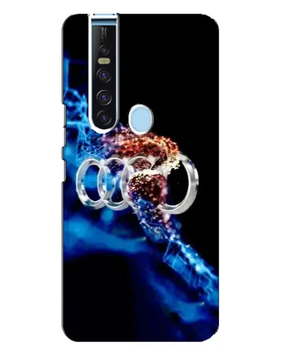 Чехол для TECNO Camon 15 Pro с картинкой «Энергия лого Audi»