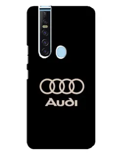 Чехол для TECNO Camon 15 Pro с картинкой «Audi — золотой логотип»