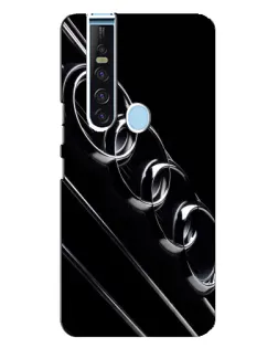 Чехол для TECNO Camon 15 Pro с картинкой «Audi — абстрактные кольца»