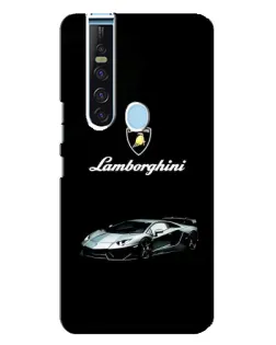 Чехол для TECNO Camon 15 Pro с картинкой «Логотип Lamborghini классика»