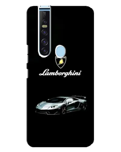 Чехол для TECNO Camon 15 Pro с картинкой «Логотип Lamborghini классика»
