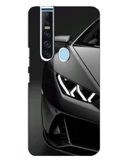 Чехол для TECNO Camon 15 Pro с картинкой «Lamborghini фары детализация»