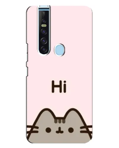 Чехол для TECNO Camon 15 Pro с картинкой «Пушин говорит Hi» Чехол для TECNO Camon 15 Pro с картинкой «Пушин говорит Hi»