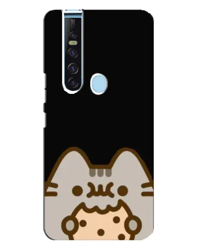 Чехол для TECNO Camon 15 Pro с картинкой «Пушин на черном» Чехол для TECNO Camon 15 Pro с картинкой «Пушин на черном»