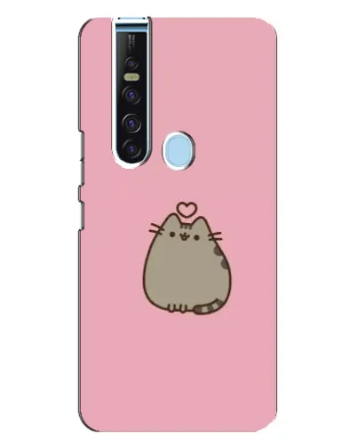 Чехол для TECNO Camon 15 Pro с картинкой «Pusheen сердце» Чехол для TECNO Camon 15 Pro с картинкой «Pusheen сердце»