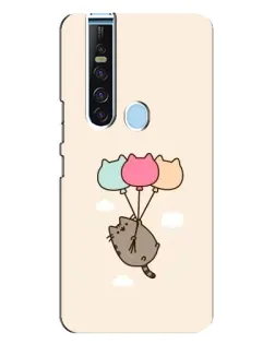 Чехол для TECNO Camon 15 Pro с картинкой «Пушин на шариках»