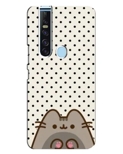 Чехол для TECNO Camon 15 Pro с картинкой «Пушин в горошек» Чехол для TECNO Camon 15 Pro с картинкой «Пушин в горошек»