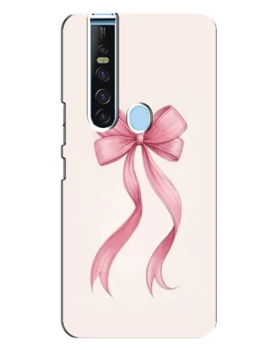 Чехол для TECNO Camon 15 Pro с картинкой «Розовый бант»