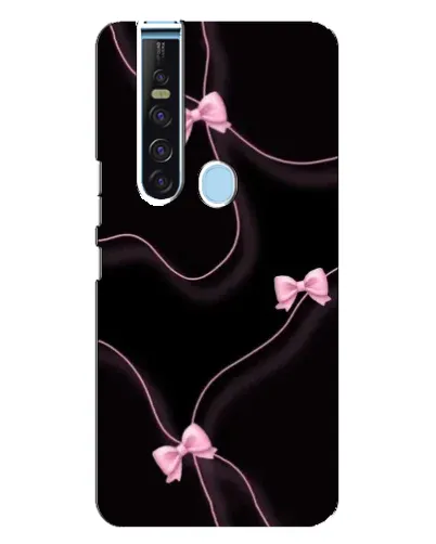 Чехол для TECNO Camon 15 Pro с картинкой «Розовые ленты»