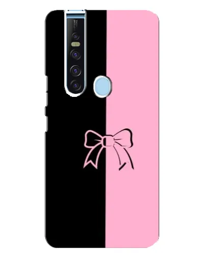 Чехол для TECNO Camon 15 Pro с картинкой «Половинки банта»