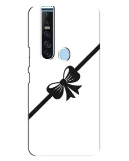 Чехол для TECNO Camon 15 Pro с картинкой «Диагональный бант»