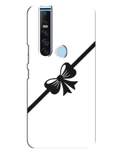 Чехол для TECNO Camon 15 Pro с картинкой «Диагональный бант»