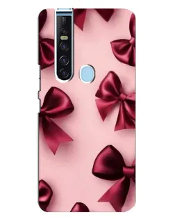 Чехол для TECNO Camon 15 Pro с картинкой «Бордовый атлас»