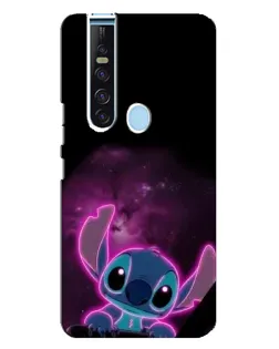 Чехол для TECNO Camon 15 Pro с картинкой «Неоновый Stitch»