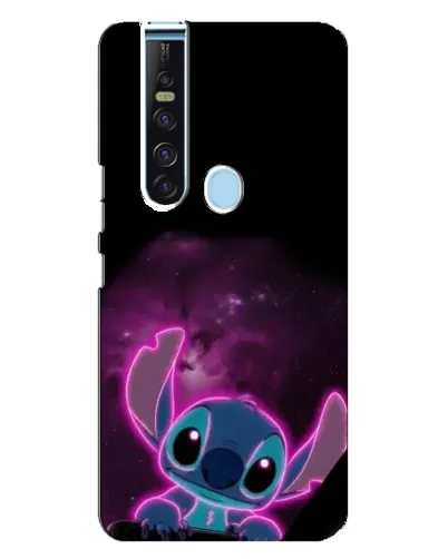 Чохол для TECNO Camon 15 Pro з картинкою «Неоновий Stitch»