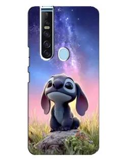 Чехол для TECNO Camon 15 Pro с картинкой «Стич на рассвете»