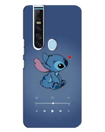 Чохол для TECNO Camon 15 Pro з картинкою «Музичний Stitch»