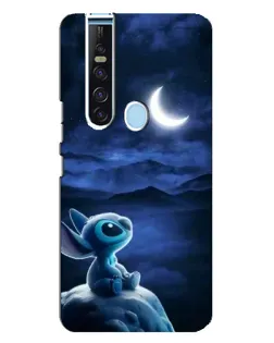 Чехол для TECNO Camon 15 Pro с картинкой «Лунная ночь Стича»