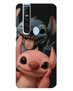 Чехол для TECNO Camon 15 Pro с картинкой «Стич и Ангел»