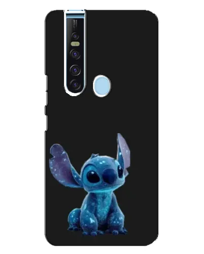 Чохол для TECNO Camon 15 Pro з картинкою «Стіч на чорному»