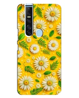 Чехол для TECNO Camon 15 Pro с картинкой «Ромашковое солнце»