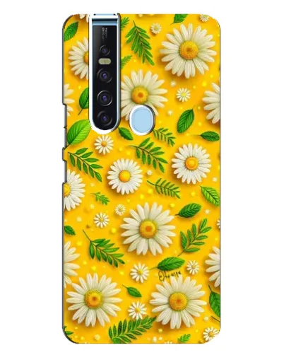 Чехол для TECNO Camon 15 Pro с картинкой «Ромашковое солнце»