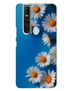 Чехол для TECNO Camon 15 Pro с картинкой «Белоснежные маргаритки»