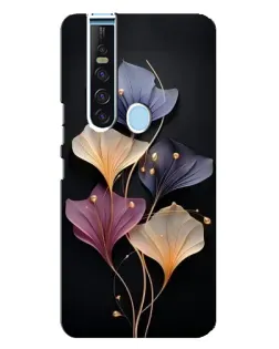 Чехол для TECNO Camon 15 Pro с картинкой «Лиловые цветы грации»