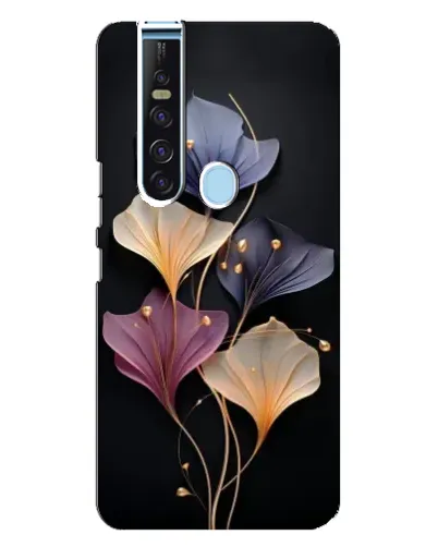 Чехол для TECNO Camon 15 Pro с картинкой «Лиловые цветы грации»