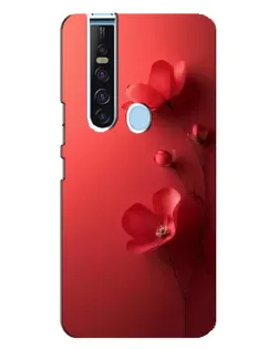 Чехол для TECNO Camon 15 Pro с картинкой «Маковые соцветия»