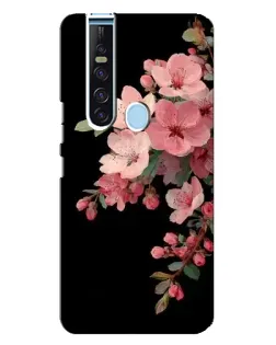 Чехол для TECNO Camon 15 Pro с картинкой «Розовая ветка сакуры»