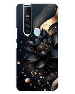 Чехол для TECNO Camon 15 Pro с картинкой «Черный лотос»