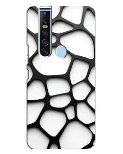Чехол для TECNO Camon 15 Pro с картинкой «Белая объемная сетка» Чехол для TECNO Camon 15 Pro с картинкой «Белая объемная сетка»