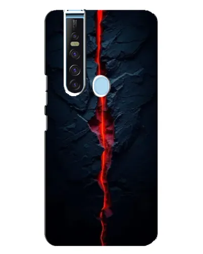 Чехол для TECNO Camon 15 Pro с картинкой «Kрасная лавовая трещина» Чехол для TECNO Camon 15 Pro с картинкой «Kрасная лавовая трещина»