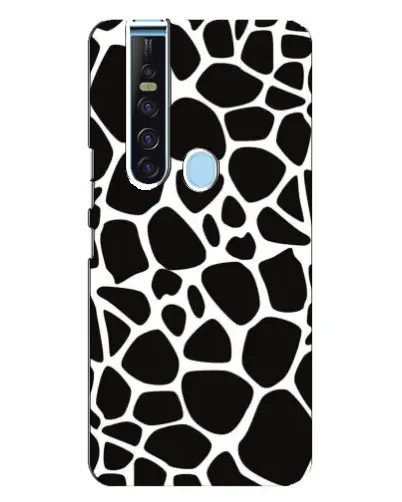 Чехол для TECNO Camon 15 Pro с картинкой «Черно-белый жираф» Чехол для TECNO Camon 15 Pro с картинкой «Черно-белый жираф»