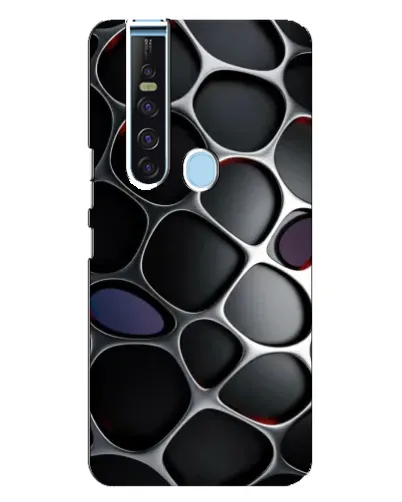 Чехол для TECNO Camon 15 Pro с картинкой «Объемная темная решетка» Чехол для TECNO Camon 15 Pro с картинкой «Объемная темная решетка»