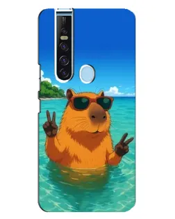 Чохол для TECNO Camon 15 Pro з картинкою «Морська капібара» Чохол для TECNO Camon 15 Pro з картинкою «Морська капібара»