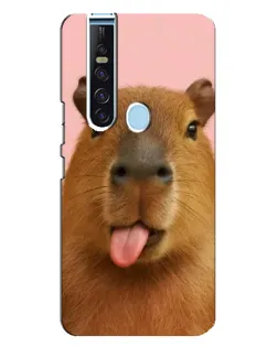 Чохол для TECNO Camon 15 Pro з картинкою «Капібара з язиком» Чохол для TECNO Camon 15 Pro з картинкою «Капібара з язиком»