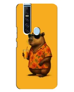 Чохол для TECNO Camon 15 Pro з картинкою «Капібара на відпочинку» Чохол для TECNO Camon 15 Pro з картинкою «Капібара на відпочинку»