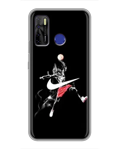 Чехол для TECNO Camon 15 с картинкой «Jordan Jumpman»
